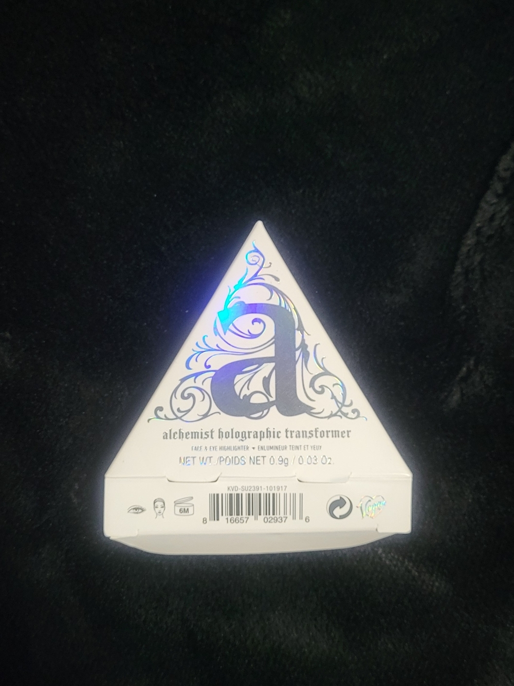 Alchemist Holographic Transformer Face & Eye Highlighter - White Iridescent